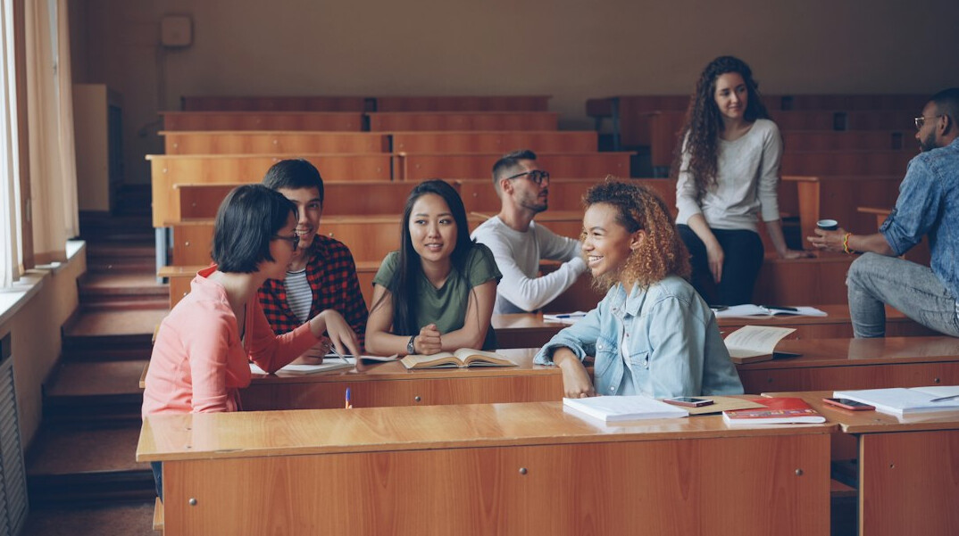 students in classroom